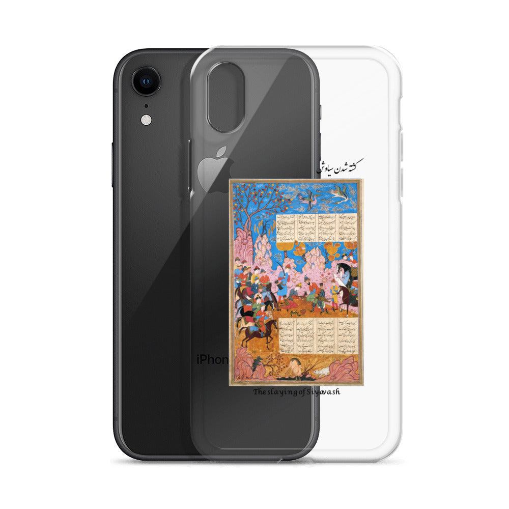 THE SLAYING OF SIYAVASH (Shahnameh) iPhone Case | Rangi