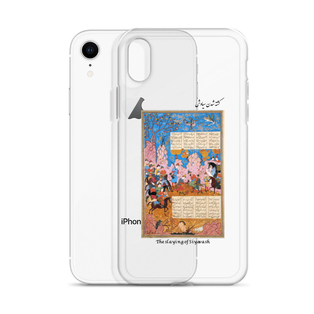 THE SLAYING OF SIYAVASH (Shahnameh) iPhone Case | Rangi