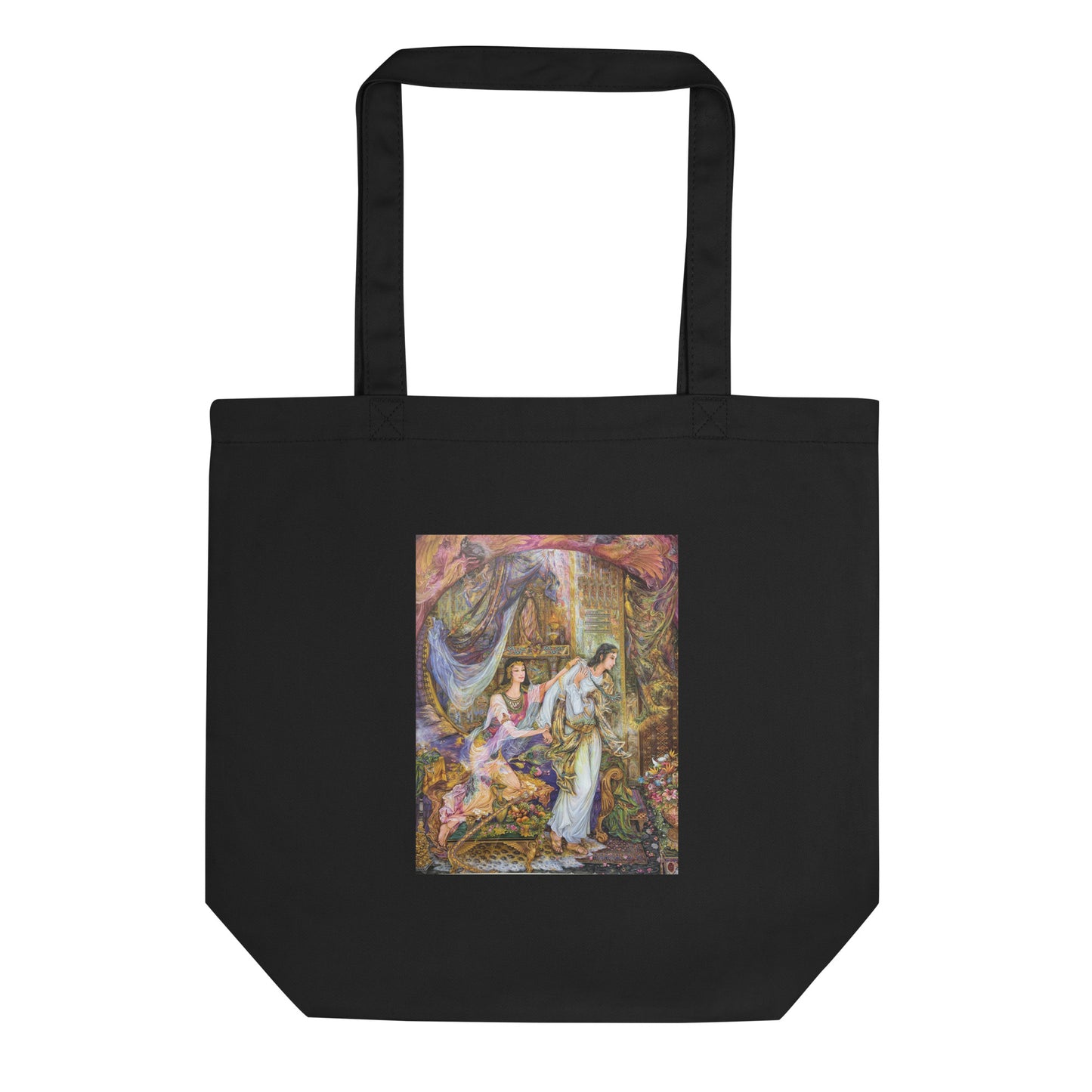 Chaste (The Prophet Joseph) Persian Painting Tote Bag | Rangi