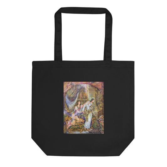 Chaste (The Prophet Joseph) Persian Painting Tote Bag | Rangi