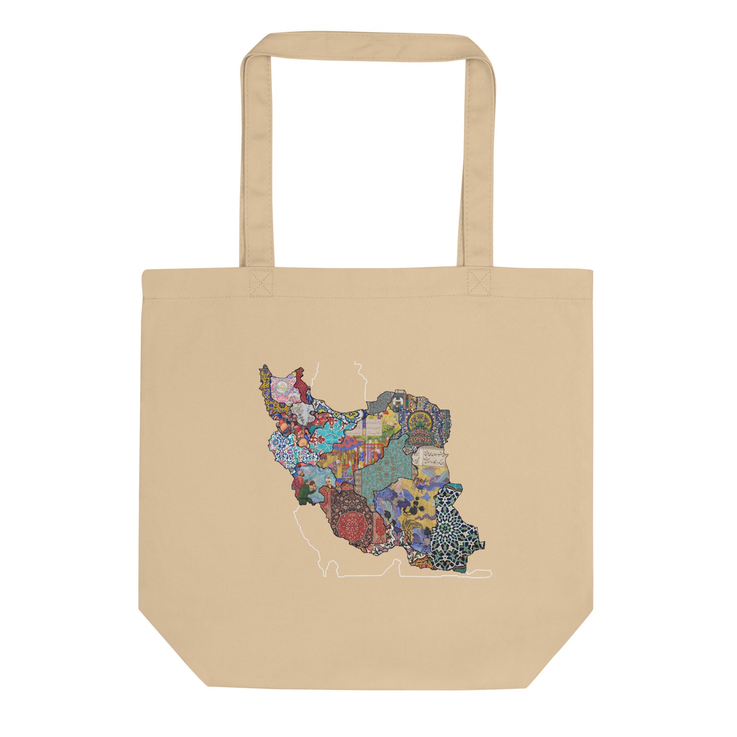 Iran Map Eco Tote Bag | Rangi