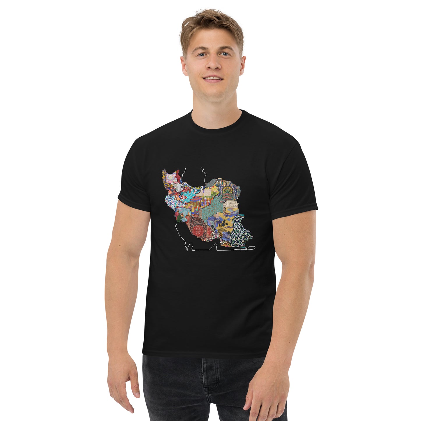 Iran Map T-Shirt | Rangi