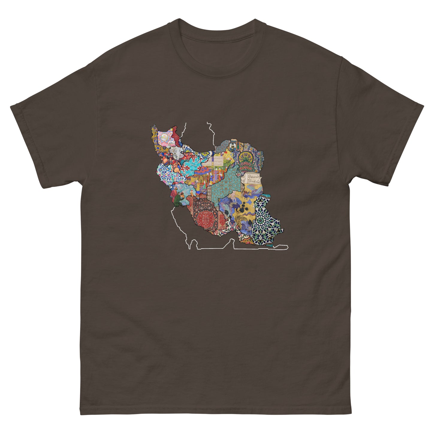 Iran Map T-Shirt | Rangi