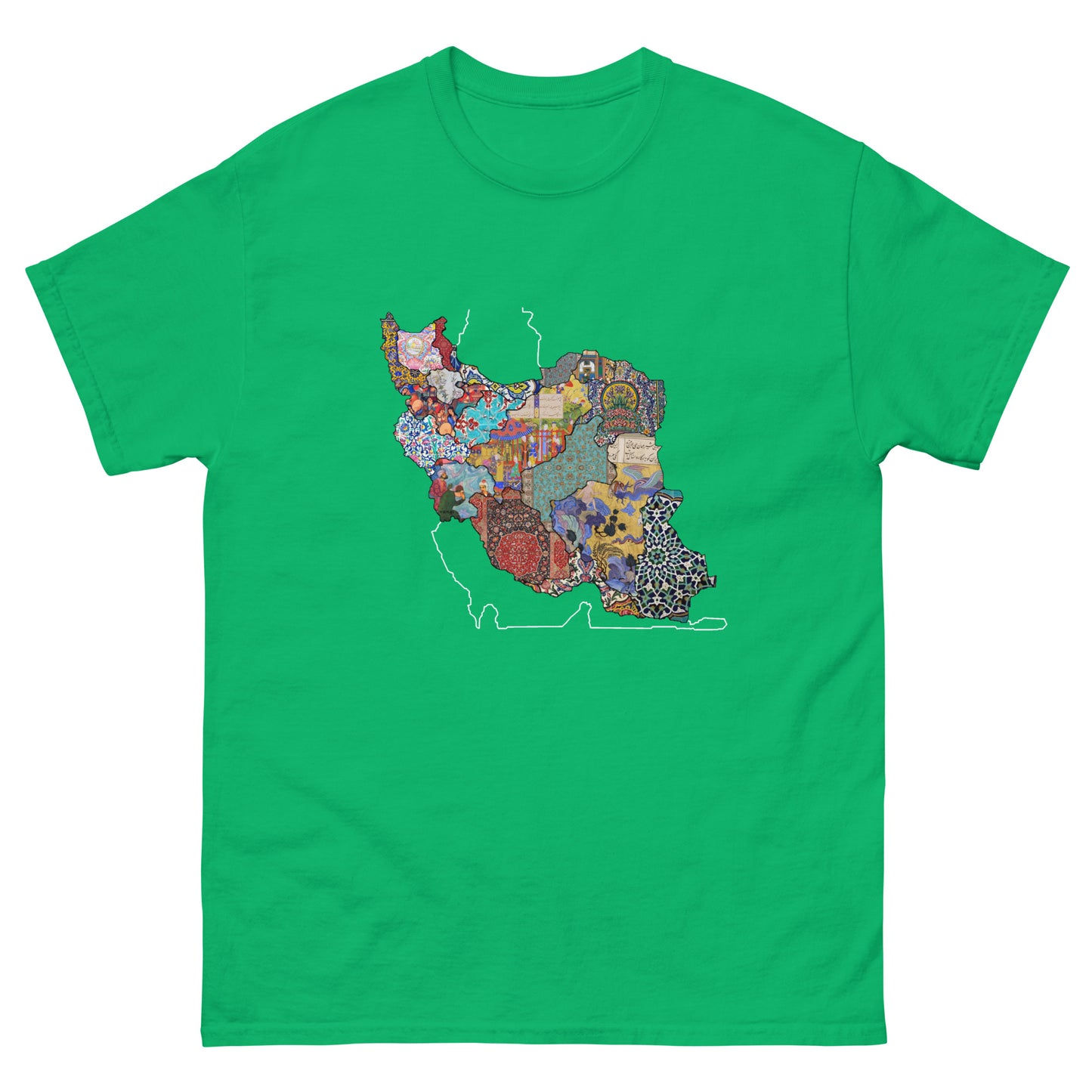 Iran Map T-Shirt | Rangi