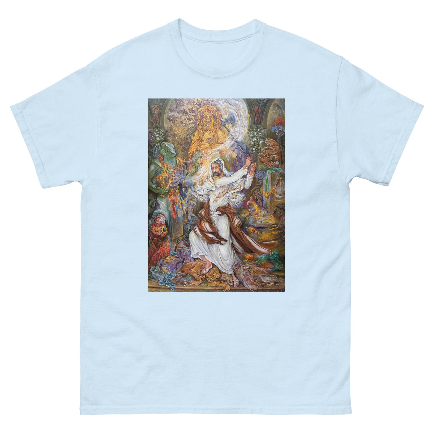 Abraham's iconoclastic Persian Painting T-Shirt | Rangi