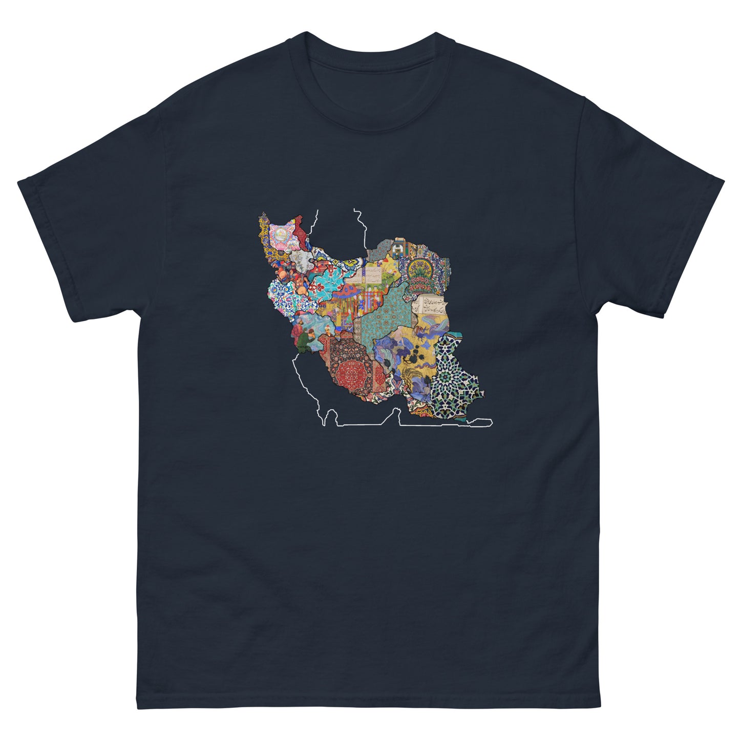 Iran Map T-Shirt | Rangi