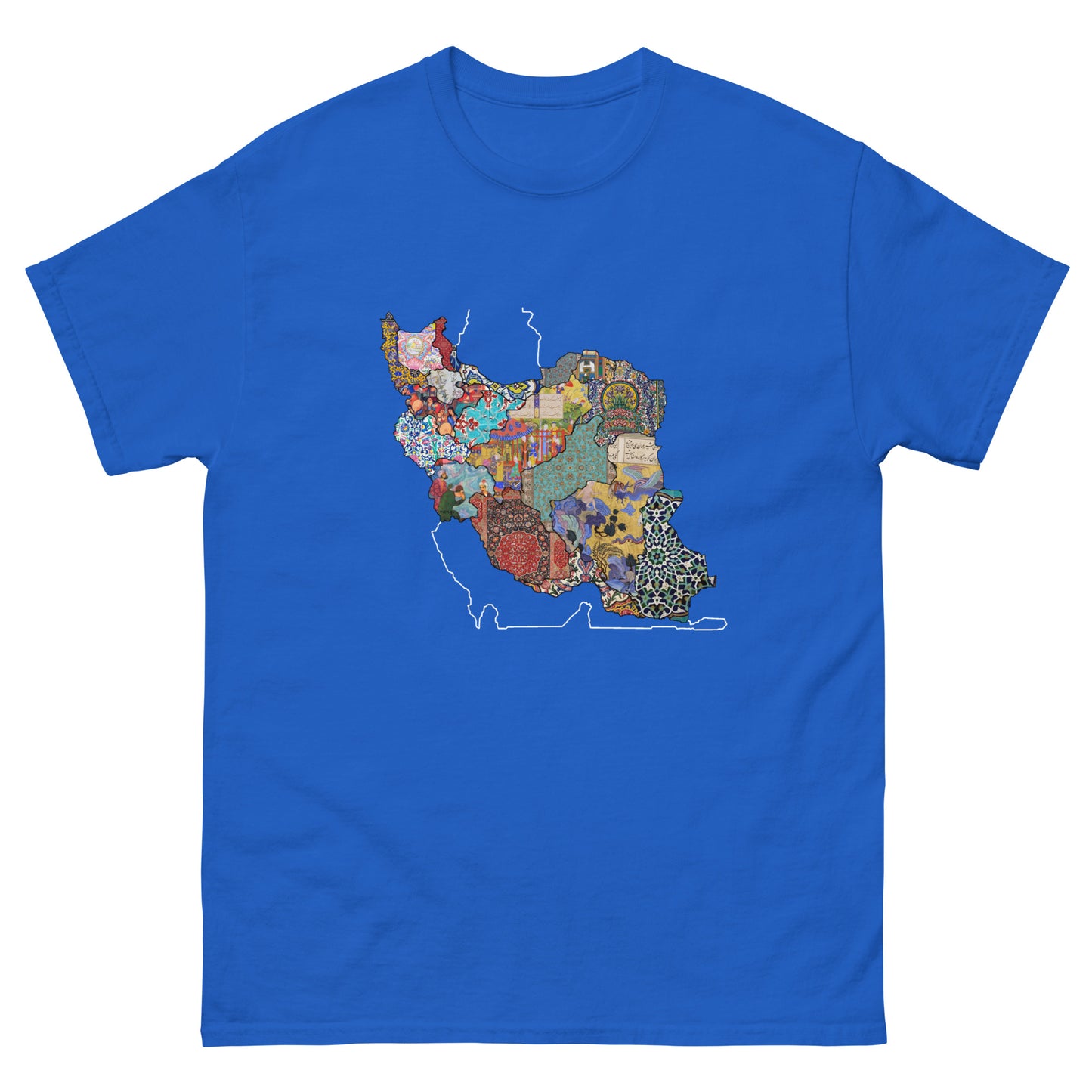 Iran Map T-Shirt | Rangi