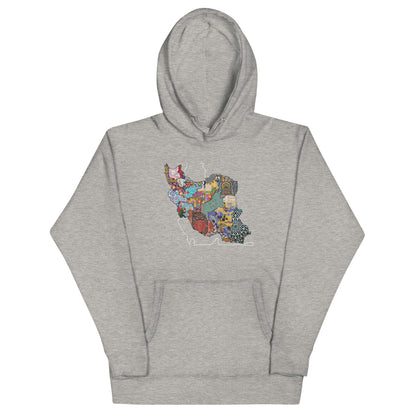 Iran Map Hoodie | Rangi