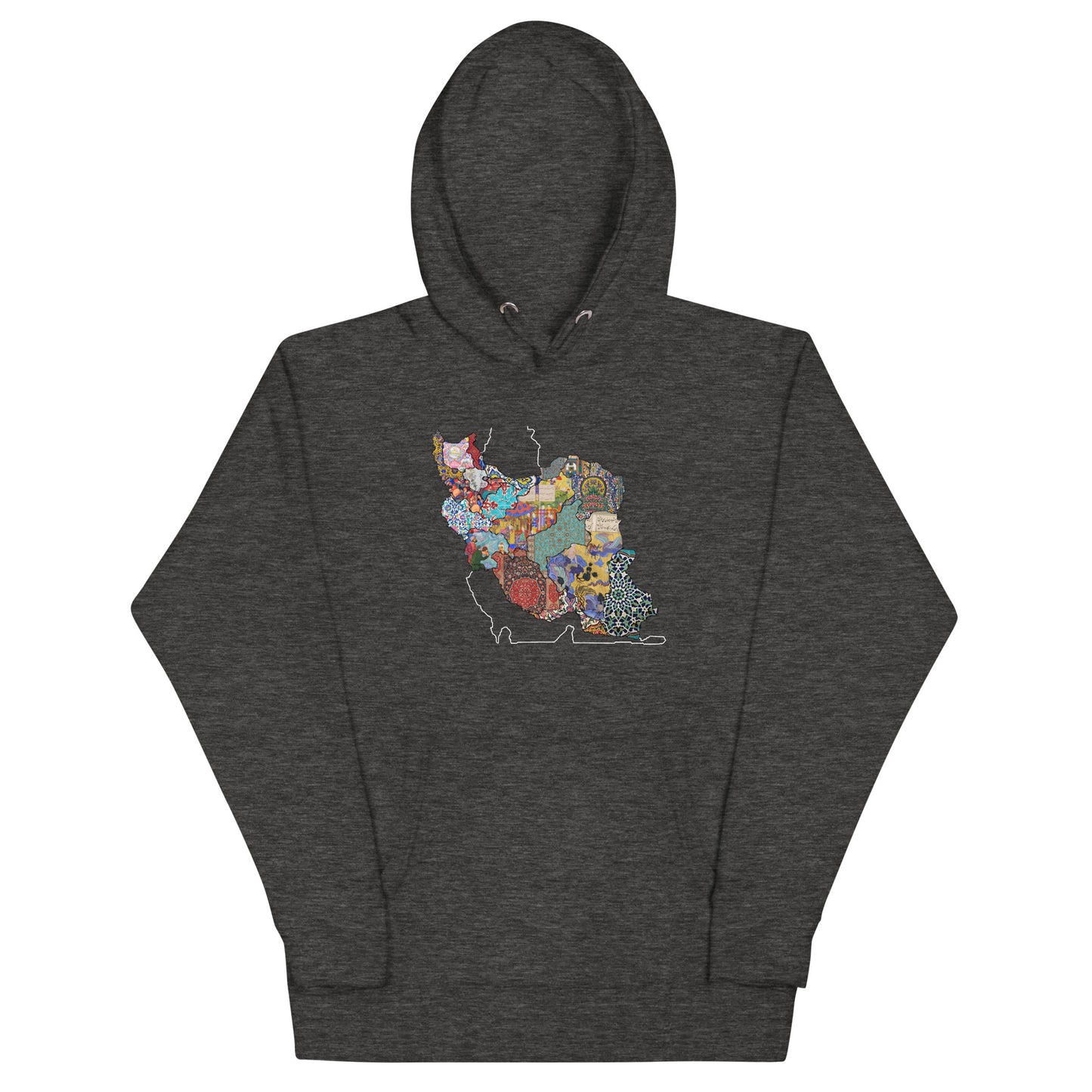 Iran Map Hoodie | Rangi