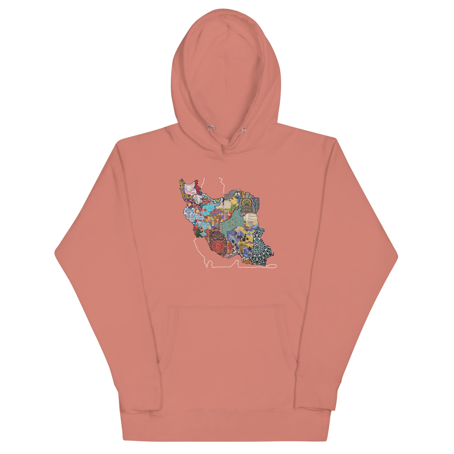 Iran Map Hoodie | Rangi