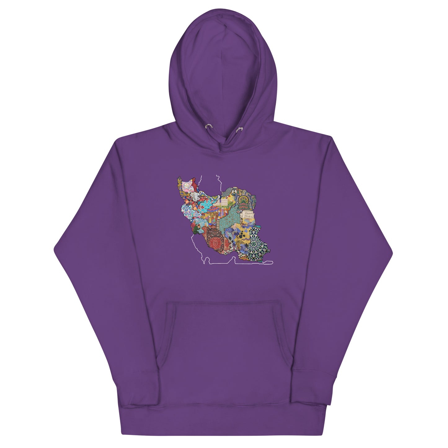 Iran Map Hoodie | Rangi