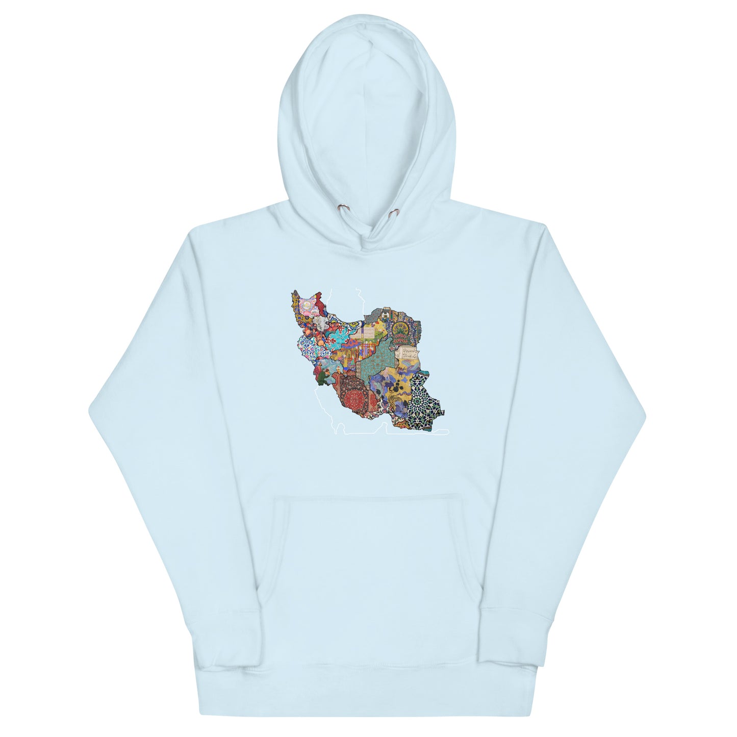 Iran Map Hoodie | Rangi