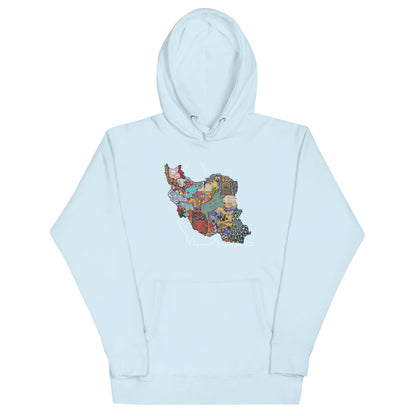 Iran Map Hoodie | Rangi