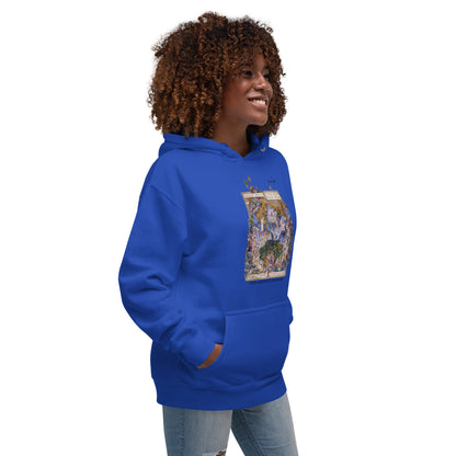 THE COURT OF KAYUMARS (Shahnameh) Hoodie | Rangi