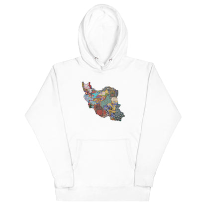 Iran Map Hoodie | Rangi