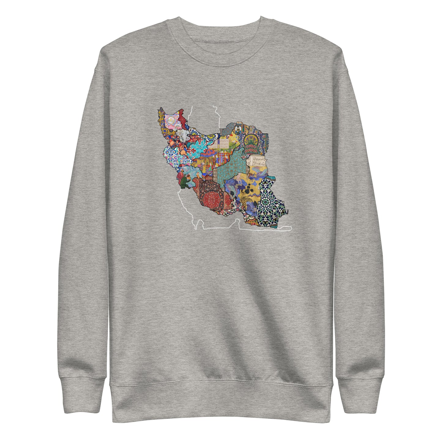 Iran Map Sweatshirt | Rangi