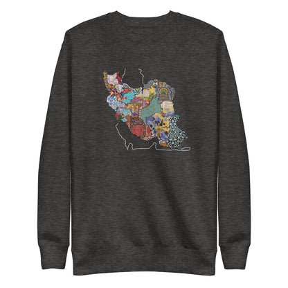 Iran Map Sweatshirt | Rangi