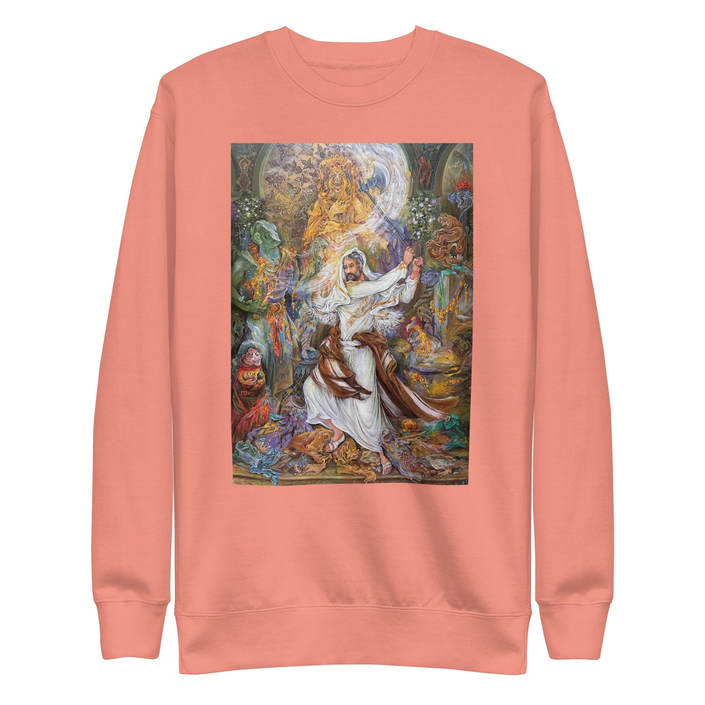 Abraham's iconoclastic Persian Painting Sweatshirt | Rangi