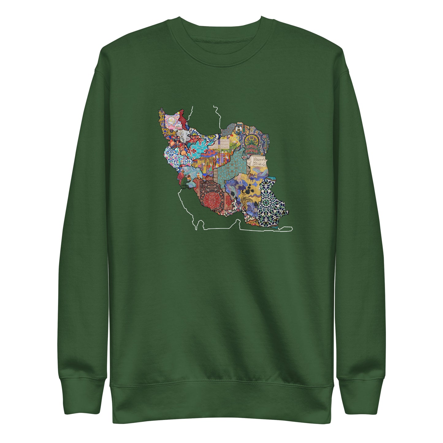 Iran Map Sweatshirt | Rangi