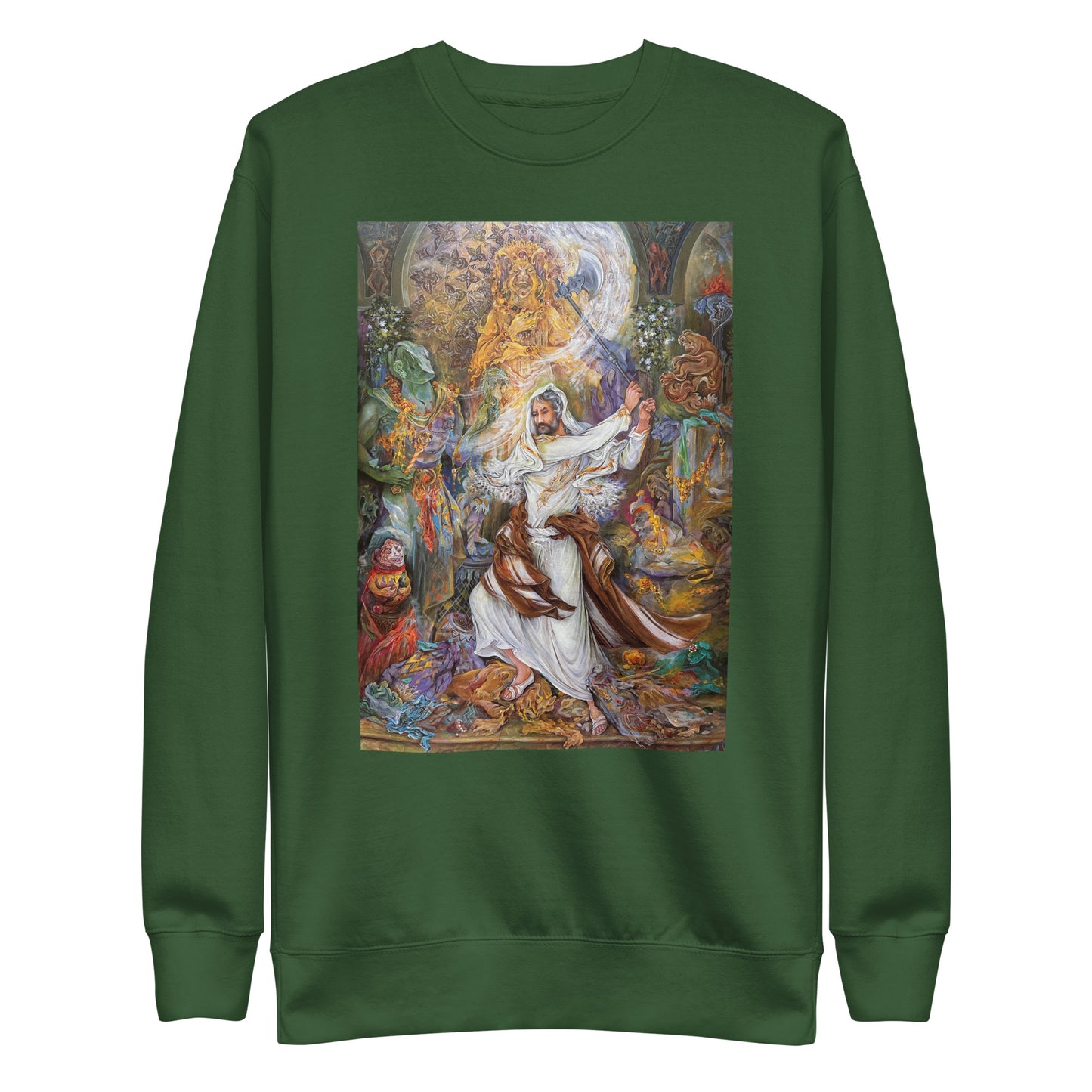 Abraham's iconoclastic Persian Painting Sweatshirt | Rangi