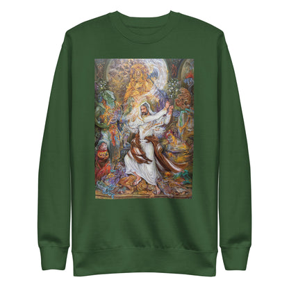 Abraham's iconoclastic Persian Painting Sweatshirt | Rangi